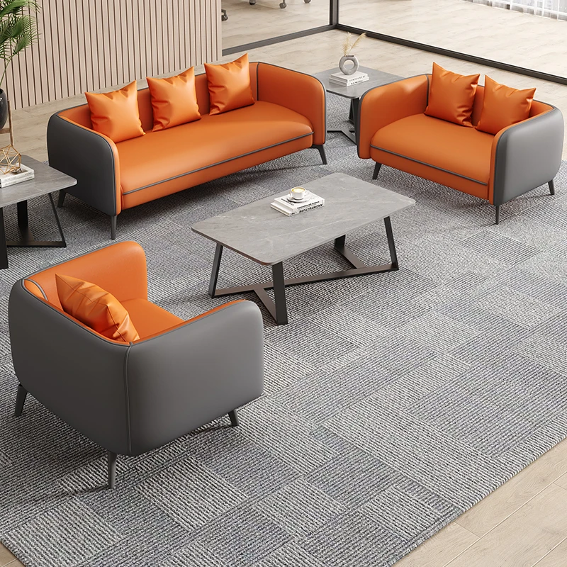 Sectional Accent Office Sofas Nordic Modular Design Lazy Ergonomic Office Sofas Floor Modernos Para Sala Furniture