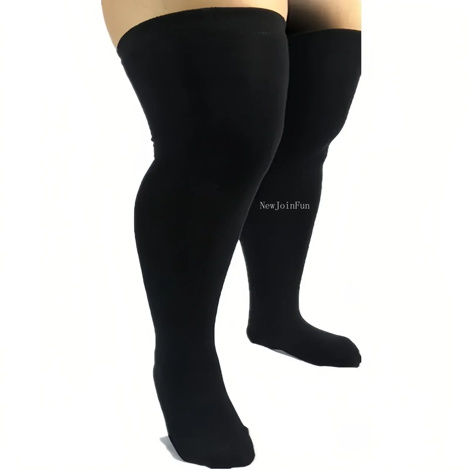 Cozy Striped Over-the-Knee Thigh-High Boot Socks