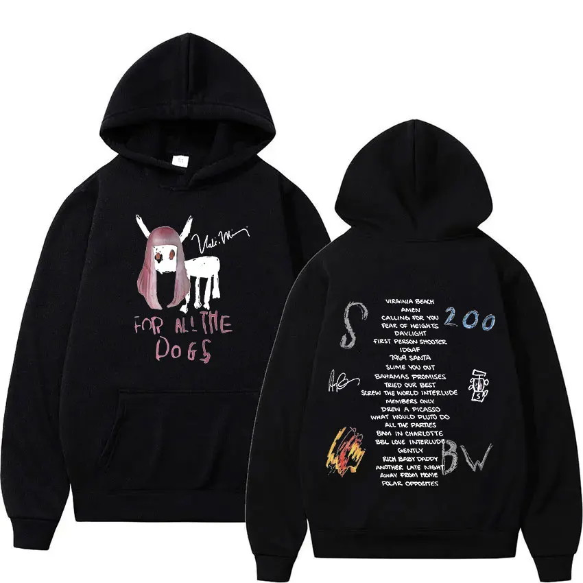 thumbnail image 1 of Sudadera con capucha de rapero Drake for All The Dogs para hombre y mujer, suéter Unisex con letras estampadas, estilo Hip Hop Y2K, novedad, 1 of 5