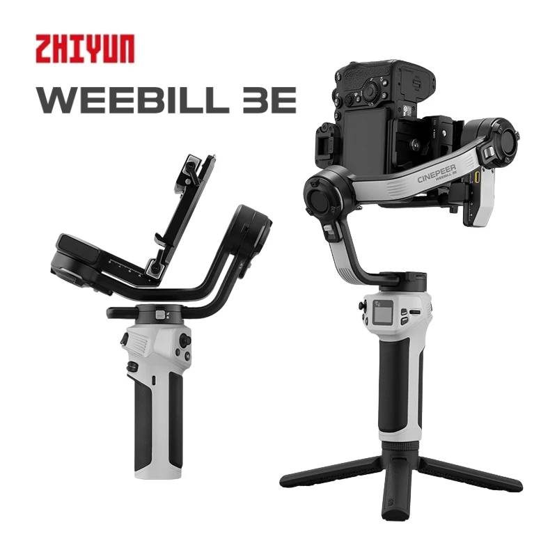 

Стабилизатор для камеры ZHIYUN cineодноранговый WEEBILL 3E, 3-осевой Ручной Стабилизатор Для беззеркальных камер DSLR, Sony, Canon, Panasonic, Nikon