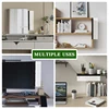 Acrylic Clear Message Board Sticky Memo Board Note Holder Reminder For Computer Monitors Screen Office Desk Accessories 6