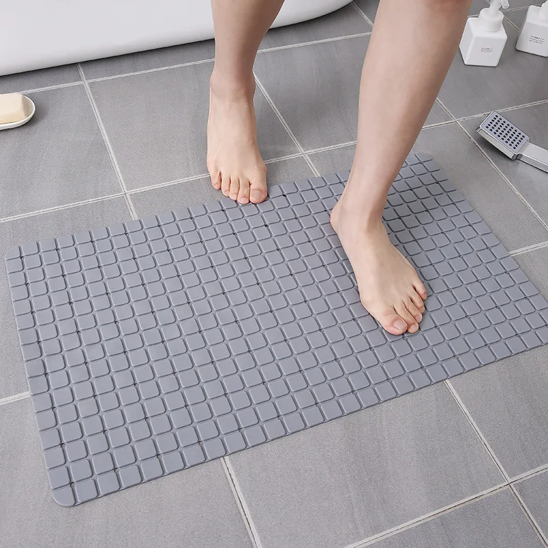 Foldable Rubber Pvc Bathtub Mat Jumbo Size Safety Baththoom Pad For Tub