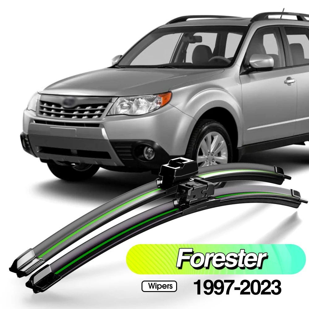 

For Subaru Forester SF SG SH SJ SJ SK 1997-2023 2pcs Front Windshield Wiper Blades Windscreen Window Accessories 2008 2012 2018