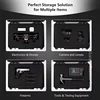 660x495x260MM Large Pull rod Tool Box On Wheels Waterproof Tool Box Organizer Hard Case tool bag Wheeled Protable tool storage 4