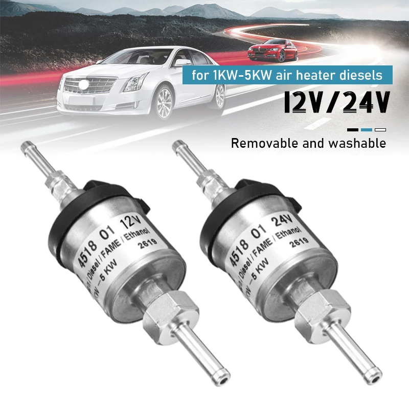 12v/24v1000w 5000w Universal Car Heater 10a 22mpa Oil Fuel Diesel Pump