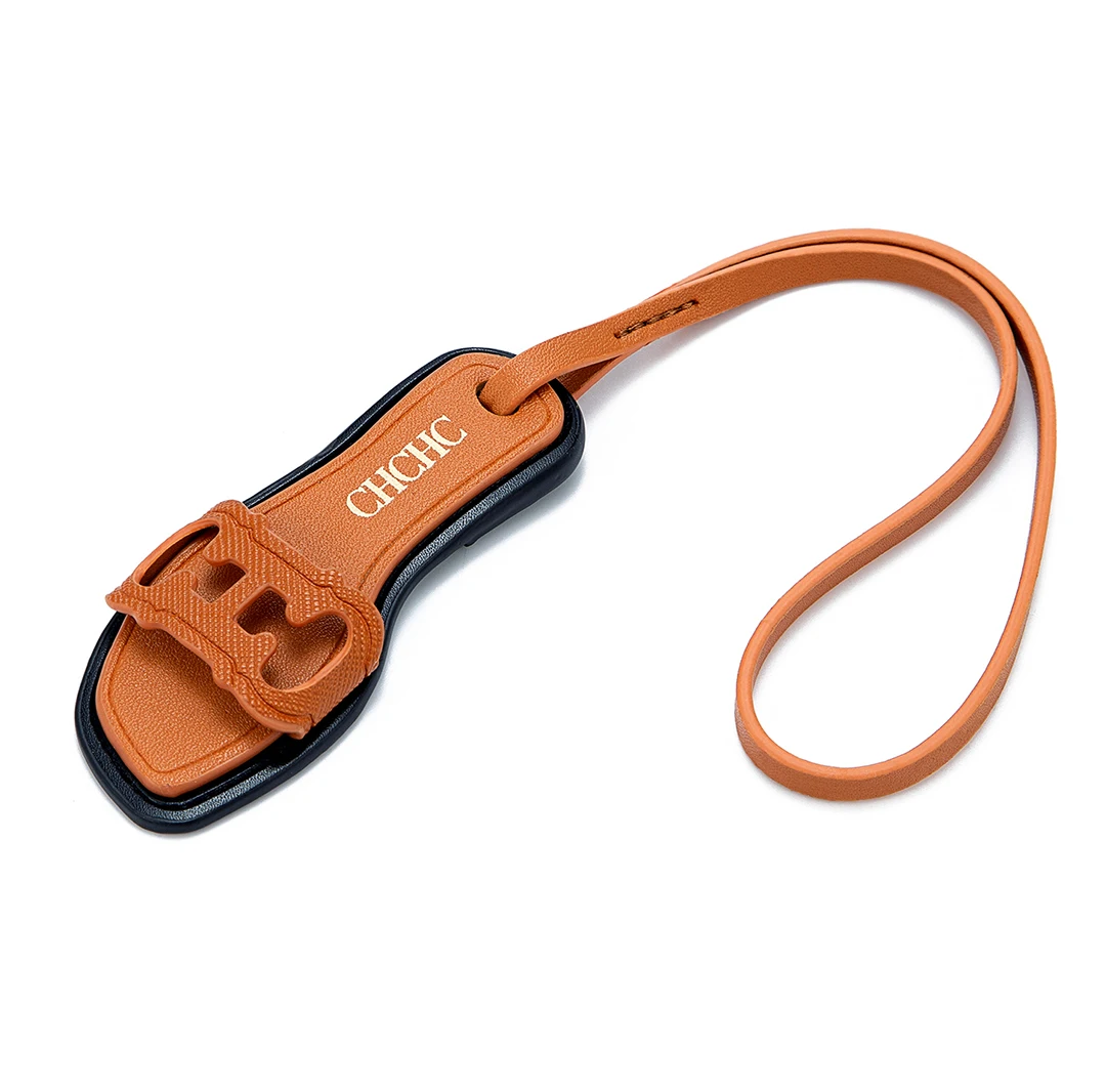 Light Luxury Brand High-quality Leather Women's Bag Pendant New Creative Shoe Type Design 2025 New Accessories For Women's Bag