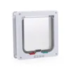 Security Lock Flap Door for Dog Cats Kitten ABS Plastic Small Pet Gate Door Kit Cat Dogs Flap Doors Dog Cat Accessories 6