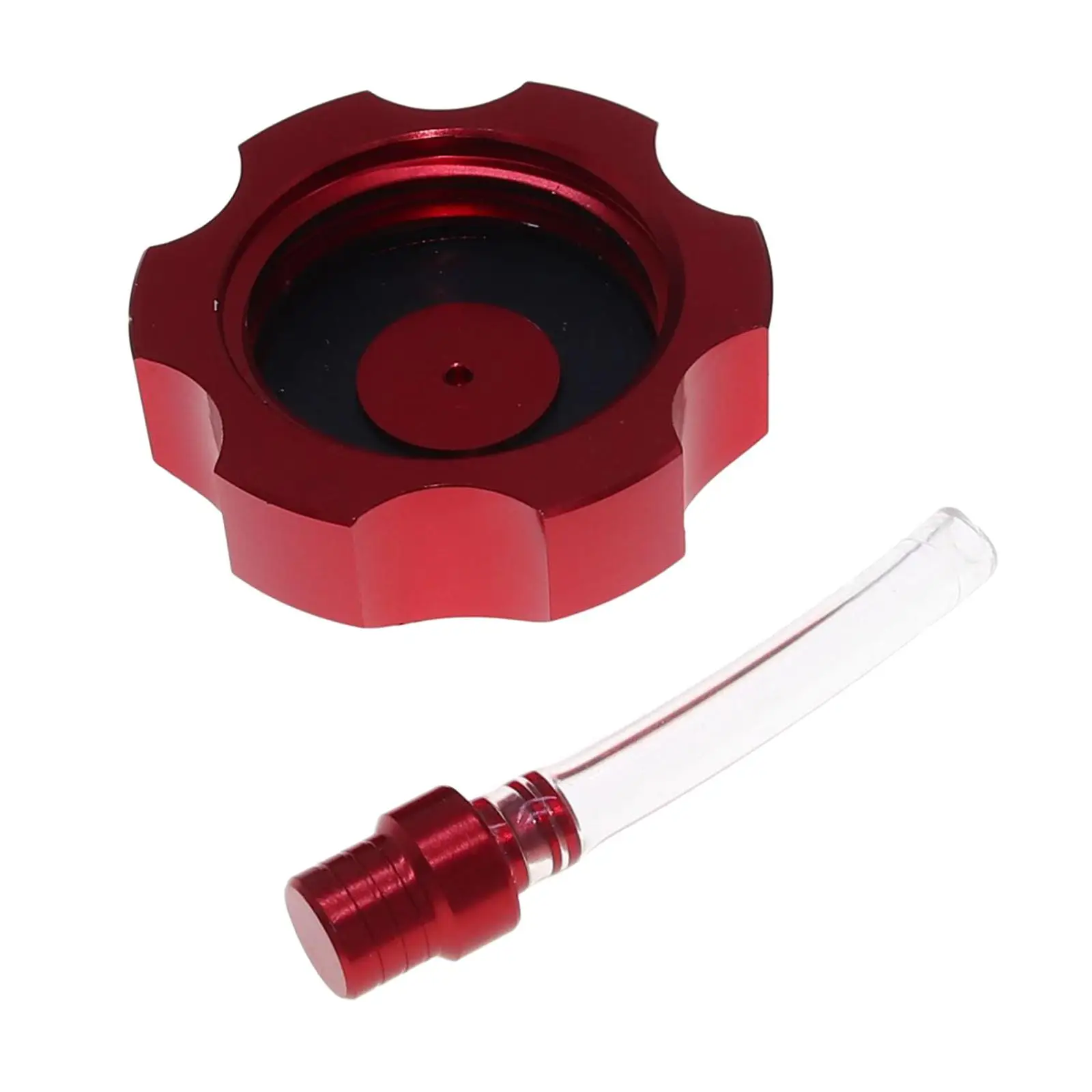 Aluminum Gas Fuel Tank Cap Universal Dirt Bike Accessories Vent Valve Hose for ATV 110cc 125cc 190cc