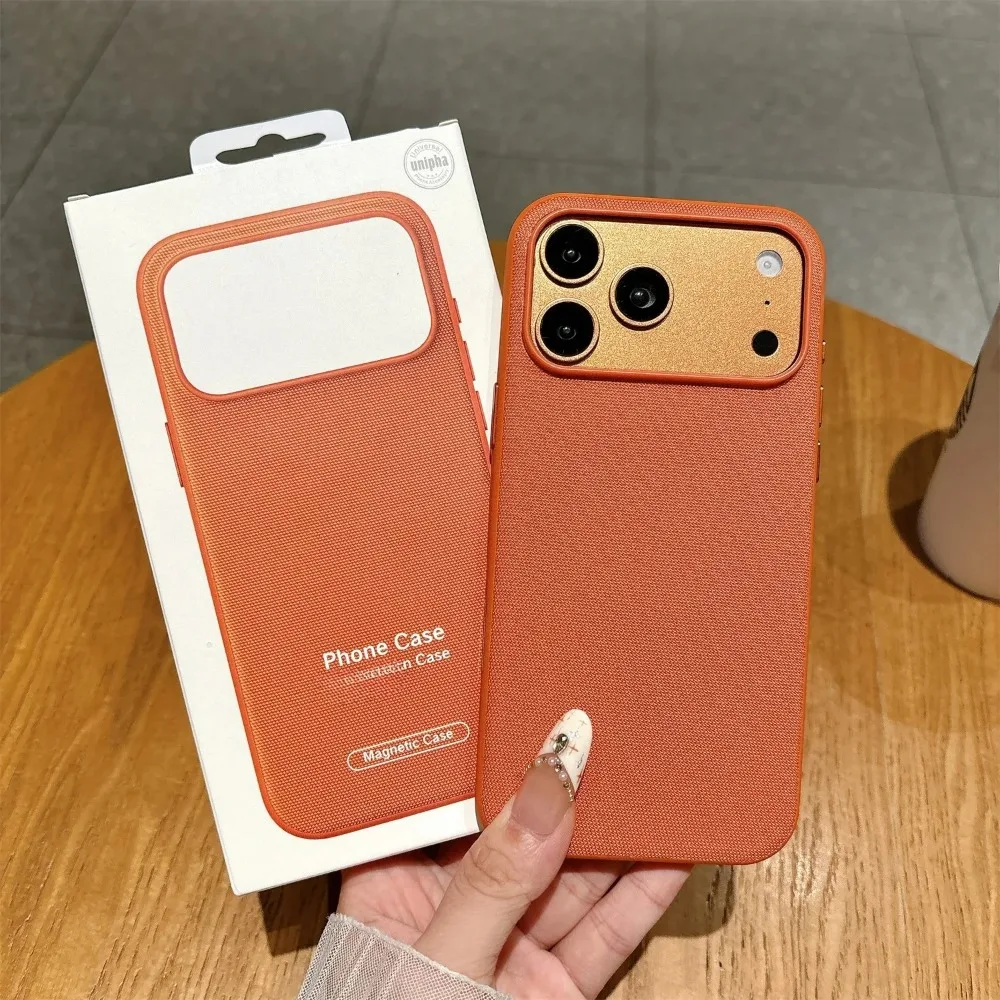Original Technology Woven Texture Matte Shockproof Anti-Slip Protective Case