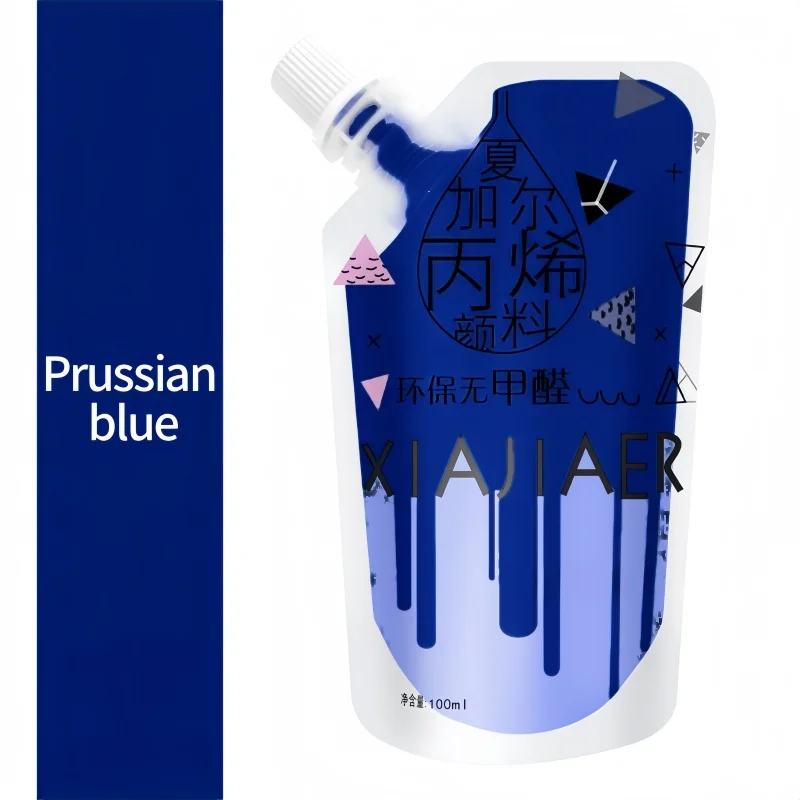 Vibrant Acrylic Paint Set - 27 Colors, 100ml, Artistic Hand-Painted Wall Art
