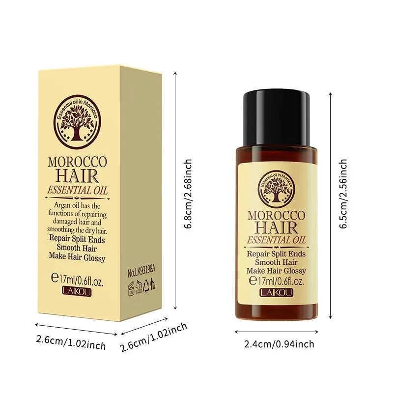 Hair Care Moroccan Pure Argan Oil Hair Essential Oil For Dry Types Multi-functional Hairs Care Products Woman для волос hair treatment oil