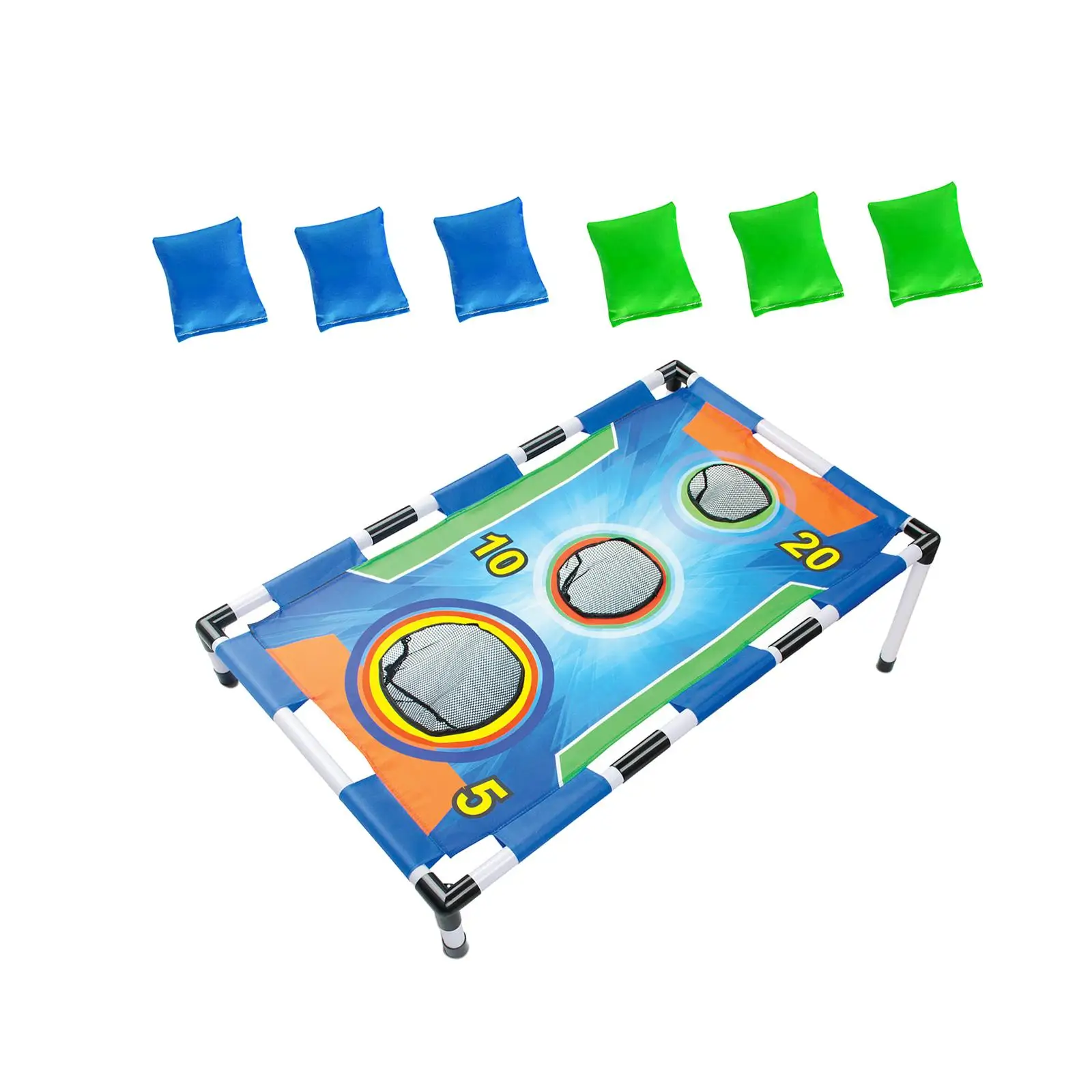 

Bean Bag Toss Game Kit 3 Hole Creative for Sports Activities Indoor Outdoor