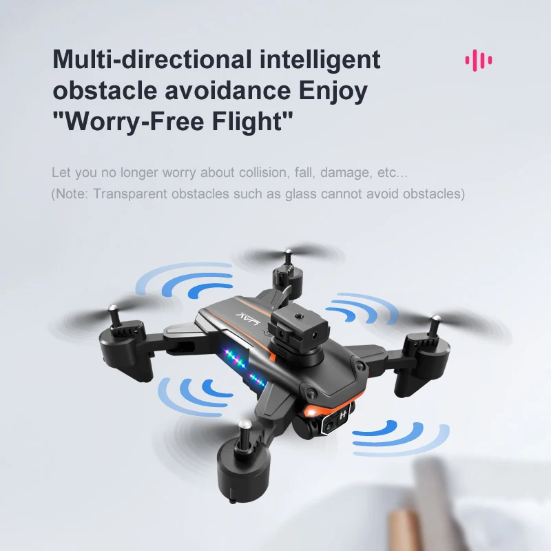 2024 전문가용 드론 5G FPV 4K HD 듀얼 카메라, 360 ° 레이저 장애물 회피 광학 흐름 포지셔닝 RC 쿼드콥터, KY603 신제품