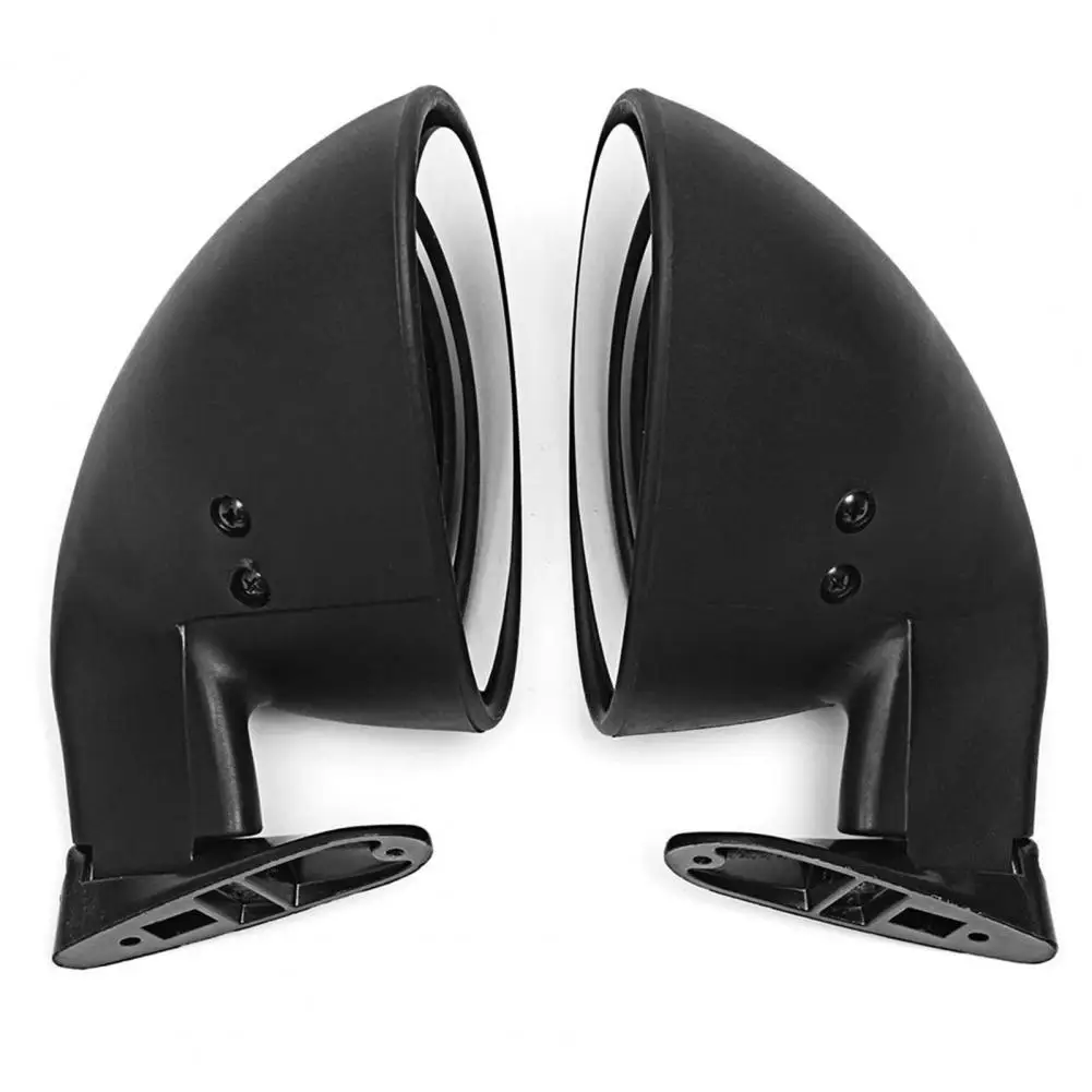 High-quality Car Door Side Mirrors Plane Door Side Mirrors Rust-proof Auto Exterior ABS Shell Rear View Mirrors Wide Angle