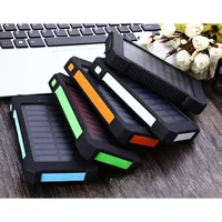 Batterie externe portable solaire Lenovo 500000 mAh grande capacité, charge ultra-rapide, pour iPhone, Huawei, Samsung 5