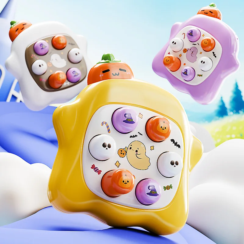 Happy Groundhog Children's Toy Double Interactive Toy Early Education Puzzle Toy Male and Female Gift Colors Randomized 3
