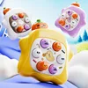 Happy Groundhog Children's Toy Double Interactive Toy Early Education Puzzle Toy Male and Female Gift Colors Randomized 3