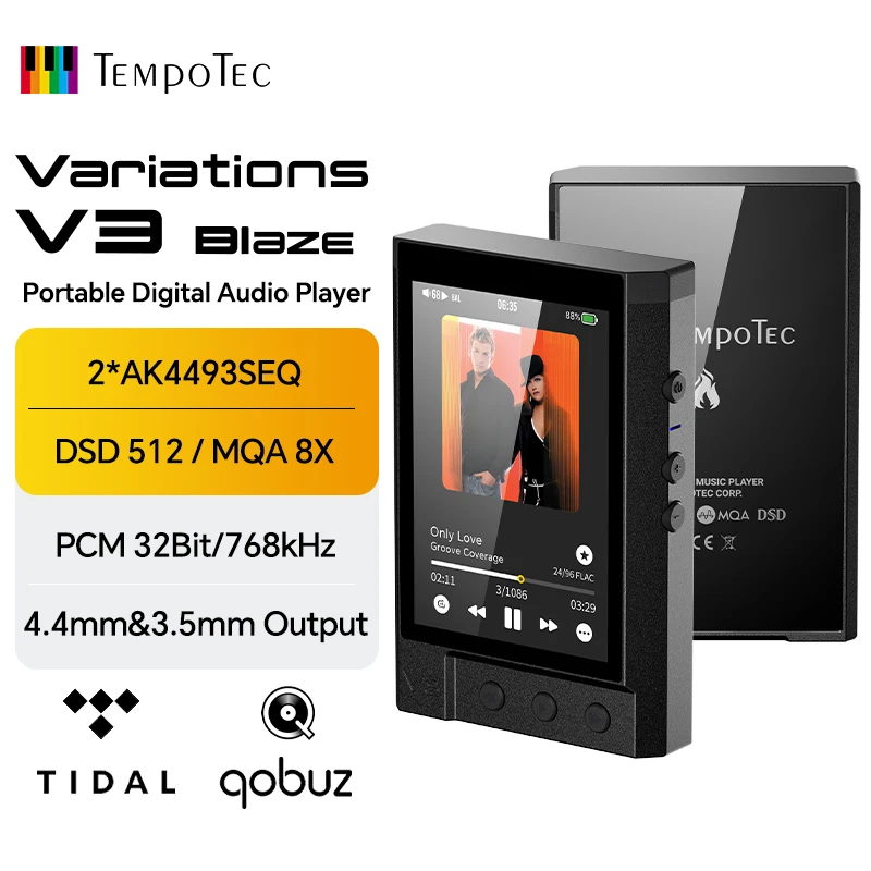 Tempotec デジタルオーディオプレーヤー V3 TempoTec V3 | Digital Audio Player, HiFi usic player &DAP