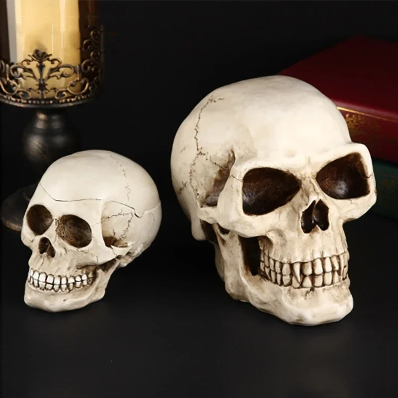Skull Piggy Bank Creative Retro Piggy Bank for Adults Paper Money Cash American Large Coin Box Money Bank Birthday Gift 4