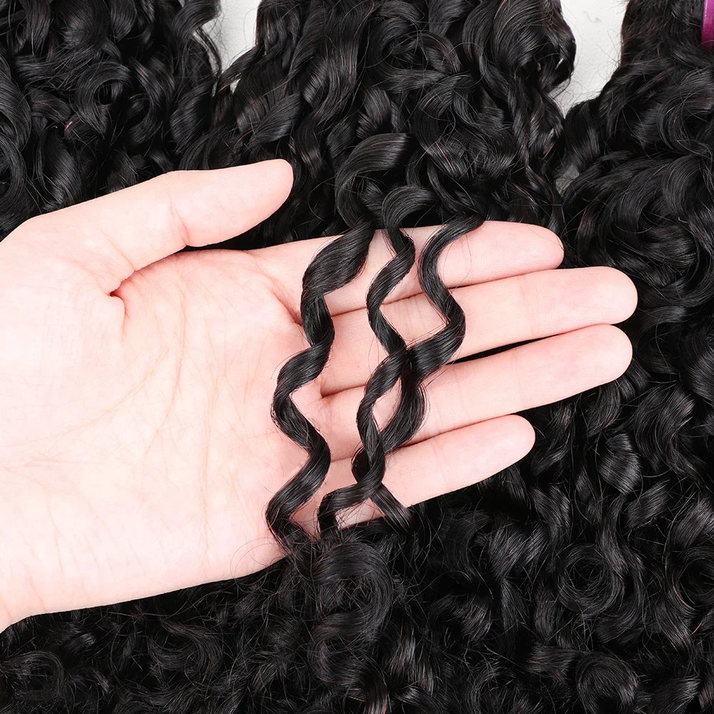 Human Hair Extensions Human Hair for Braiding Short Fringe Curl Human Hair Bundles Pixie Curly Hair Bundles Brazilian Double Draw Jerry Curly Weaving Extensions