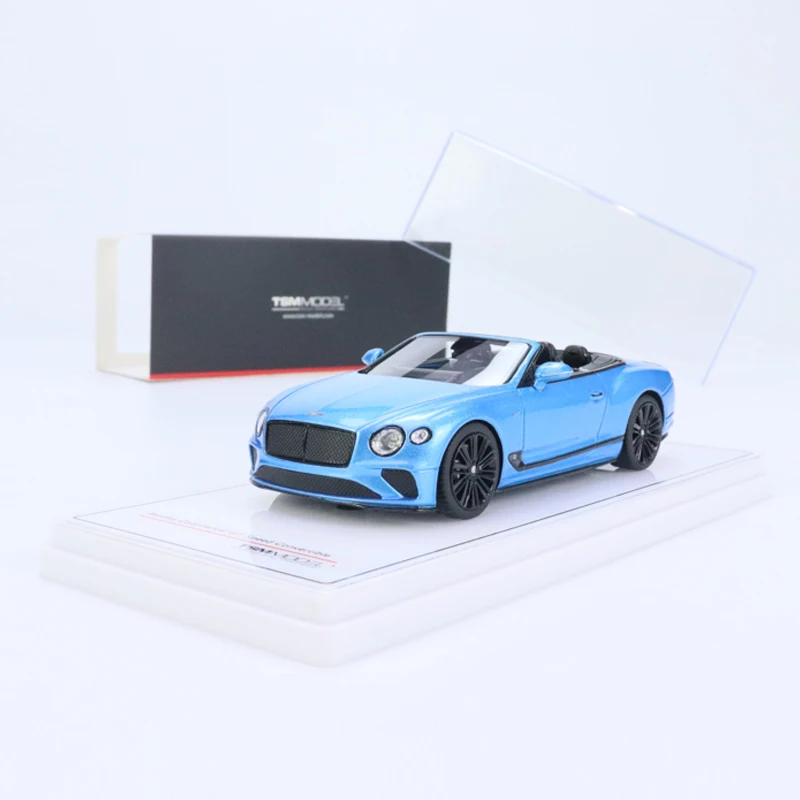 

TSM 1:43 Model Car Continental GT Speed Convertible 2022 Kingfisher Resin -Blue