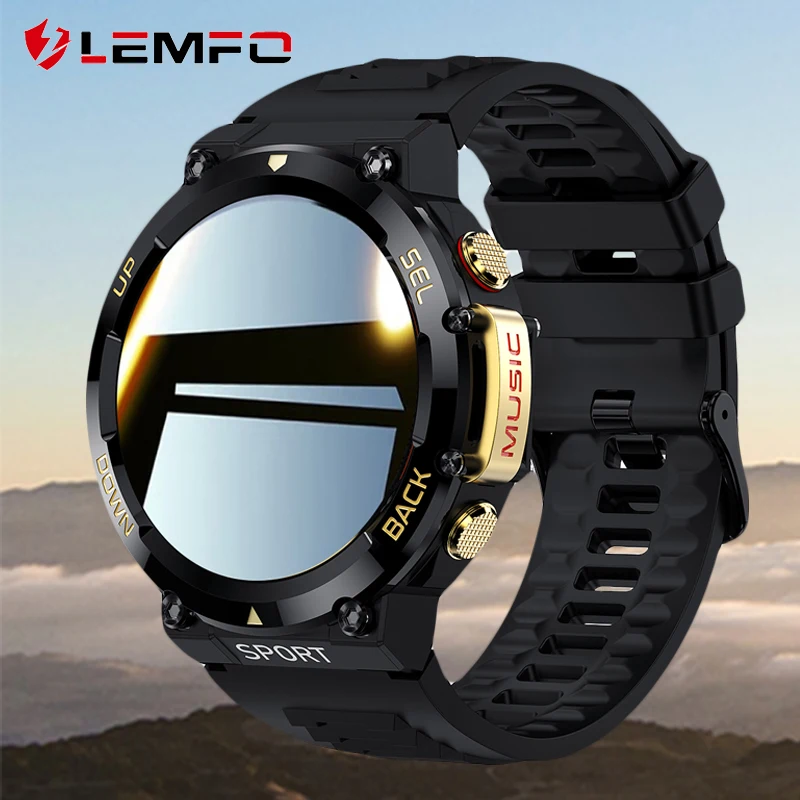 Lemfo 2024 Lemfo Lemx 4g Smart Watch Lemt 4g Lem7 Smart Watch - Main Image