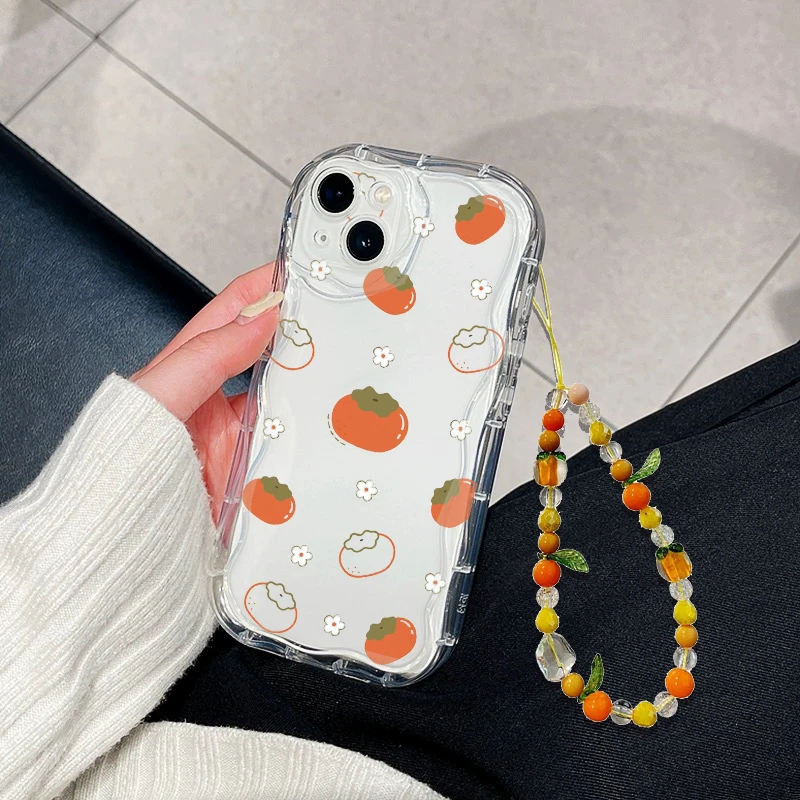 Chain Orange TPU Phone Cover Case