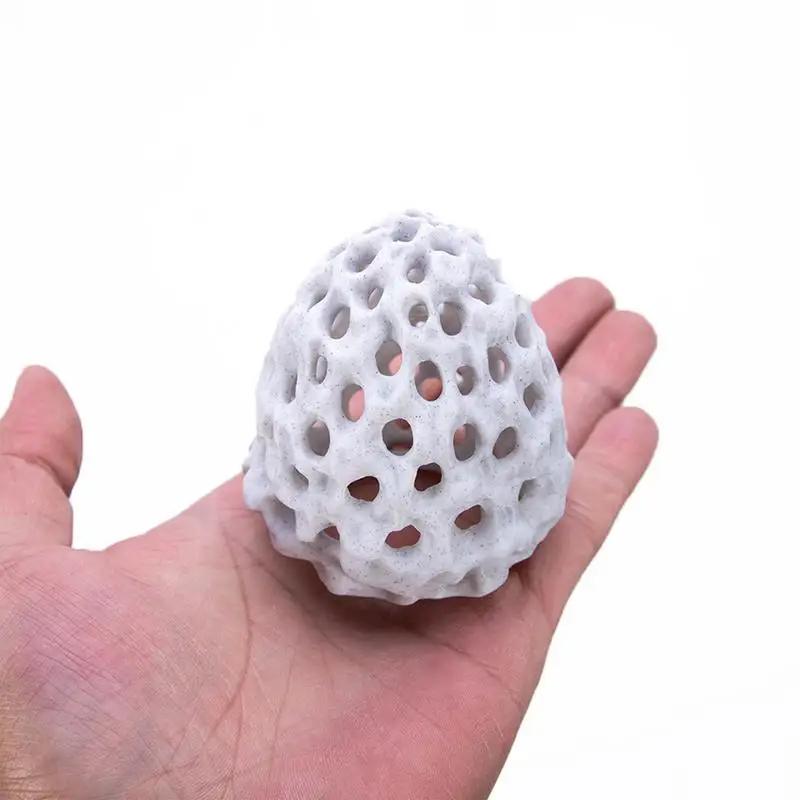 Aquarium Decoration Small Shrimp Cave Mini Porous Betta House Fish Hiding Spots Shrimp Shelter Breeding Nest House