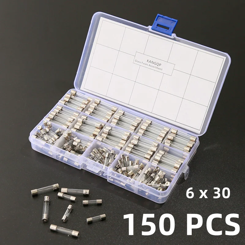 Sourcing Map 100 Pcs 5mm X 20mm 250V 1A Rapide Fusion