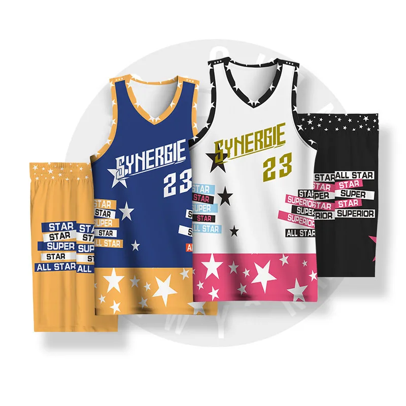 Newest Basketball Jerseys For Kids Boys Girls Full Sublimation