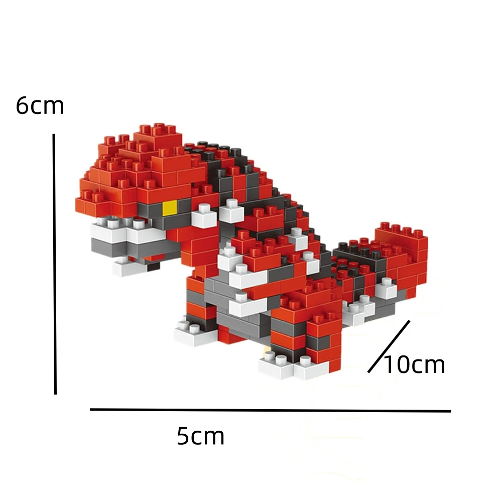 NO BOX Pokemon Kleines Gebäude Pokemon Nanoblock Cartoon Pikachu Bildung Spiel Grafik Pokemon Spielzeug für Kinder Geburtstag – Detail 5