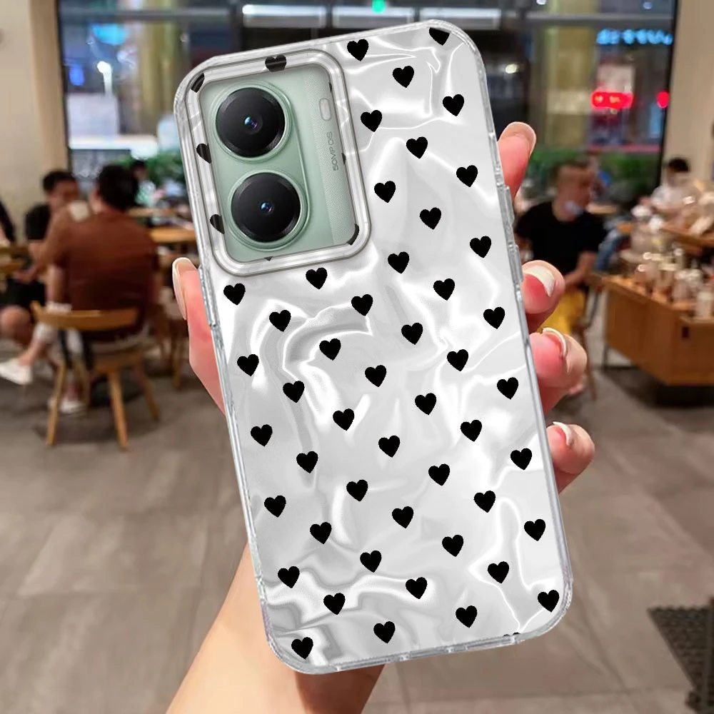 Colorful Love Heart Luxury Phone Case