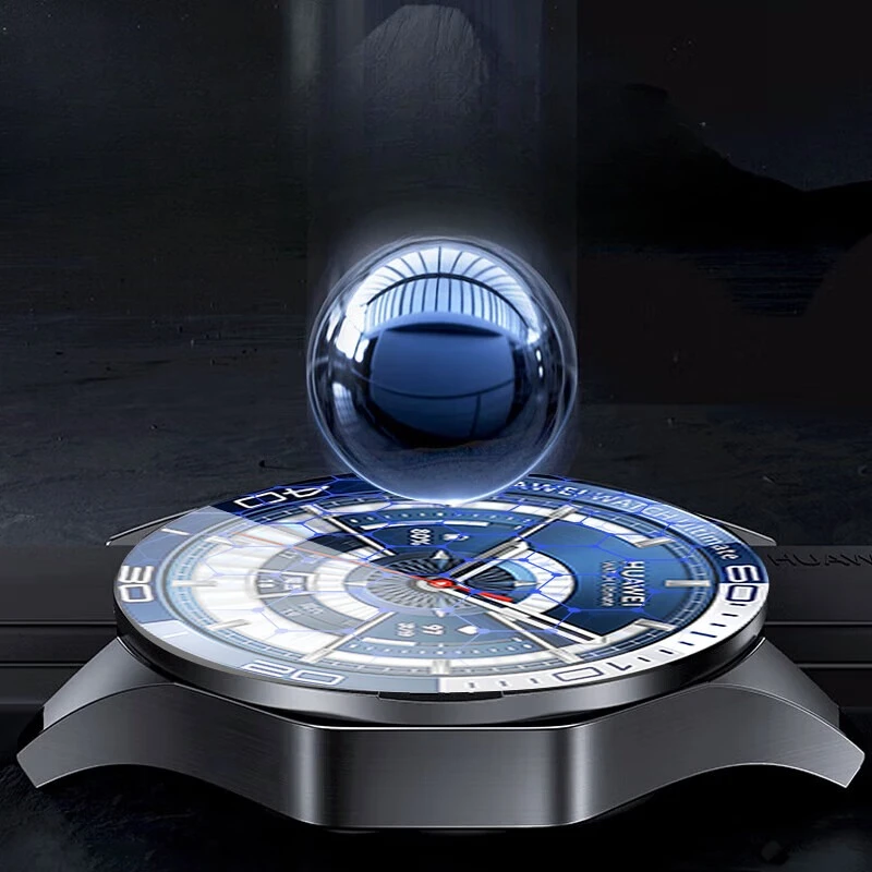 Waterproof Anti-Scratch Tempered Glass Watch Screen Protector