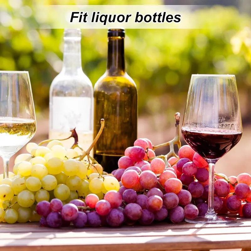 Stainless Steel Bottle Pourers Auto Flip Olive Oil Spout Cork Design Wine Bottle Stoppers for Pours Liquid Olive Oil Wine