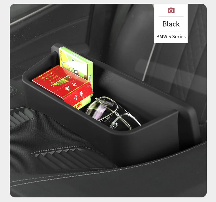 ABS Auto Dashboard Konsole Lagerung Box Verstauen Aufräumen Auto Dash Organizer Gläser Telefon Halter Zubehör Für BMW Series5 G30 G38 – Detail 16