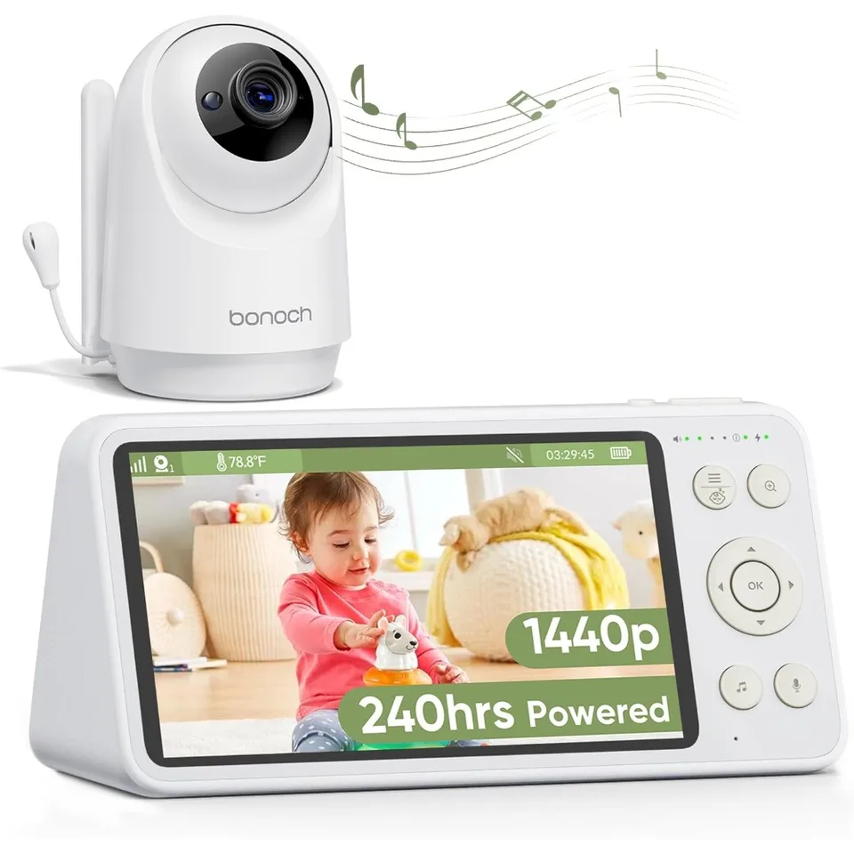 1440p No WiFi Baby Monitor with Camera