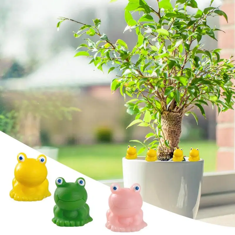 

100PCS Miniature Frogs Landscape Ideas Matte Frog Figurines Moss Gardening Decoration Accessories Tiny Desktop Ornaments