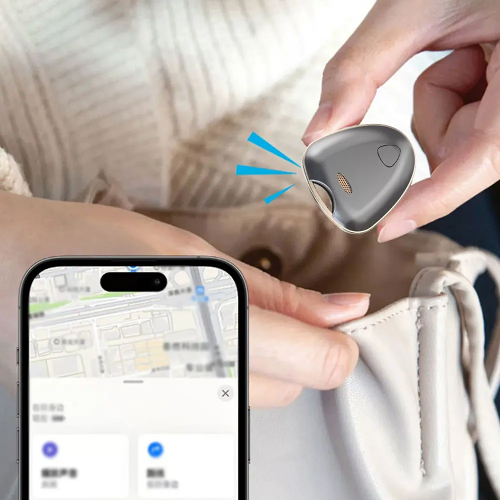 Smart Mini GPS Tracker for Pet Dog Cat Pet Locator Bluetooth Tracker Device Anti-lost Reminder Bluetooth for iphone