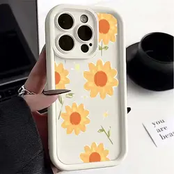 Floral Silicone Phone Case - Elegant Flower Design for Reno 3 4G (S16534)