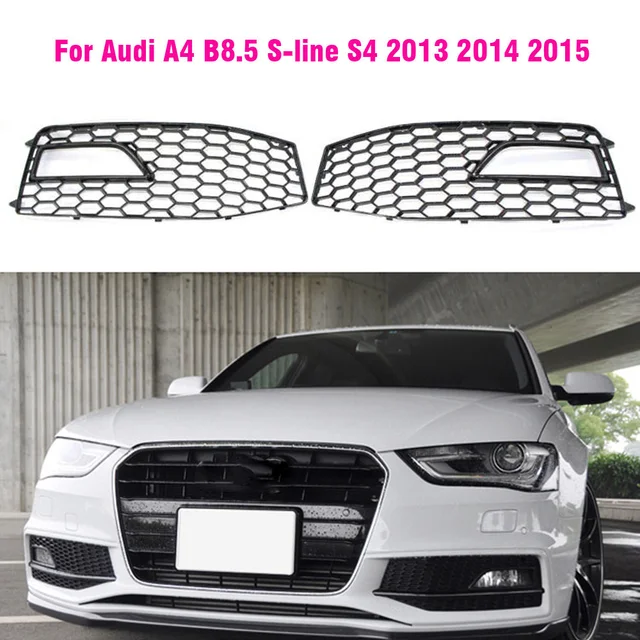 Rs4-audi a4 b8.5 s-line s4 2013 2014 2015用バンパー,フォグライト 