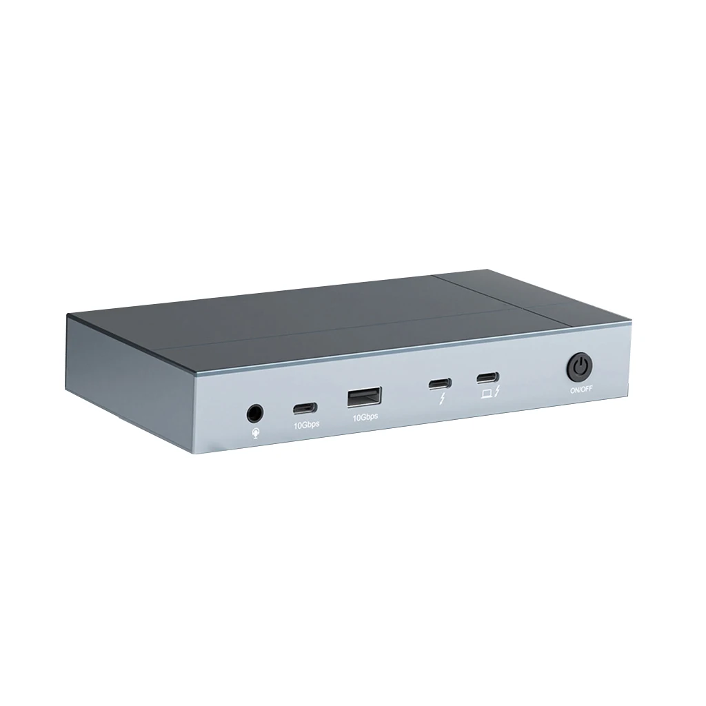 13-in-1 호환-Thunderbolt4 USB 4.0 도킹 스테이션 Type-C 8K 30Hz 디스플레이 비디오 포트 노트북용 외부 그래픽 카드