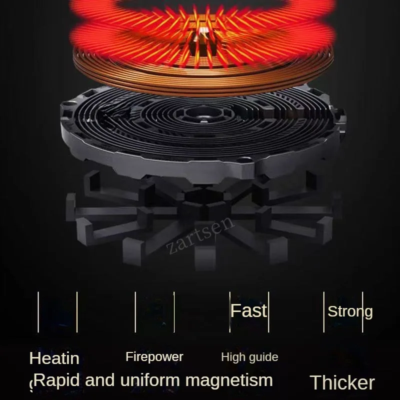 Induction Cooker Electric Stove Boiler 2200W Electric Induction Cooker Boiler Waterproof Stir-Fry Cooking Plate Intelligent Hot Pot Stove Burner