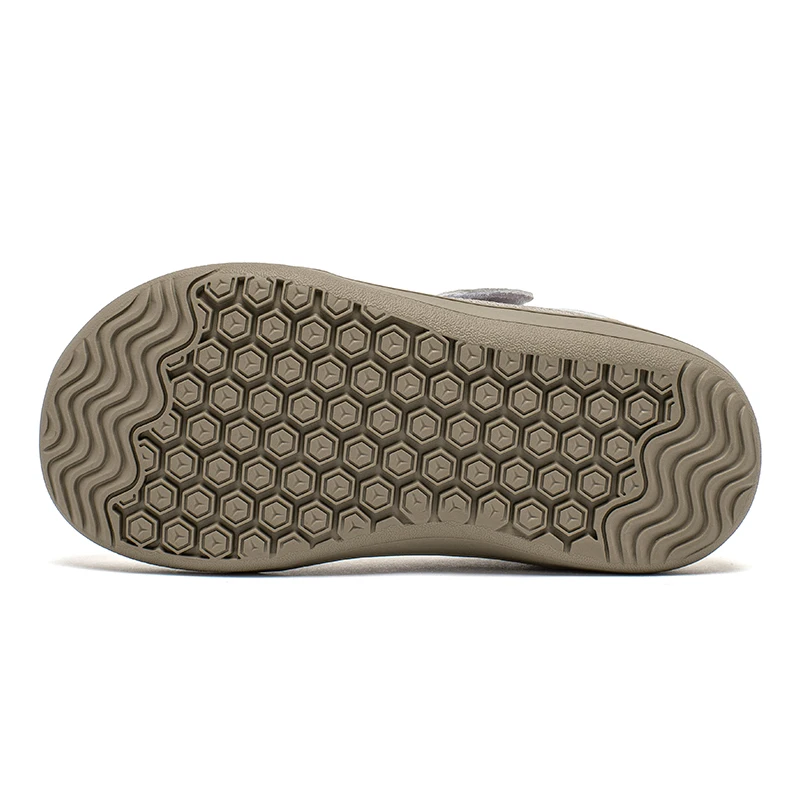 Kids Minimalist Barefoot Sneakers - Breathable Wide Toe Hook Loop Casual Shoes