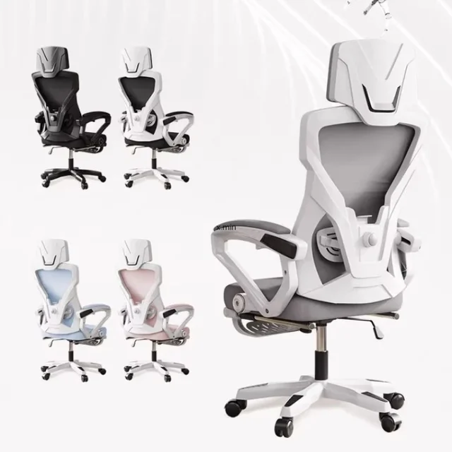 Comfortable Student Esports Chair Bedroom Computer Chair Home Ergonomics Chair Reclining Furniture Silla 6