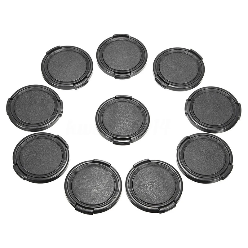 

Univeral 60Pcs 49Mm Center Pinch Front Lens Cap For Canon Nikon DSLR Camera