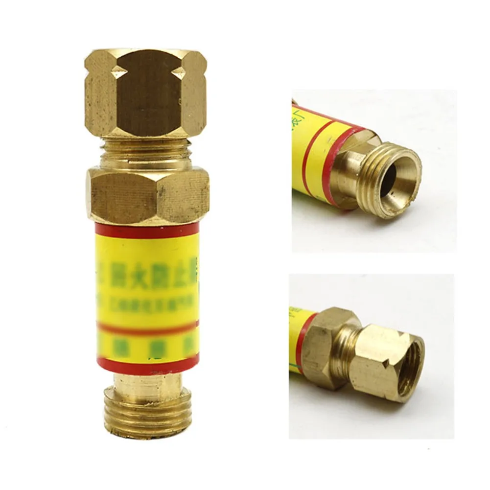 Acetylene And Oxygen Flashback Arrestor 1 Pair Oxygen Acetylene Check Valve Flashback Arrestor M16*1.5 For Cutting Torch