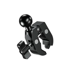 Compact Ball Head Adapter for Motorcycle Handlebar Mount - Ideal for Action Camera Accessories