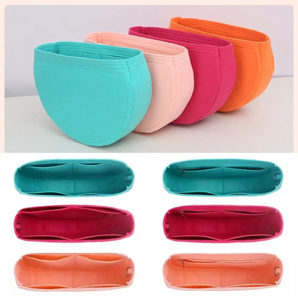 Durable Felt Handbag Insert - Portable Storage and Organization Solution