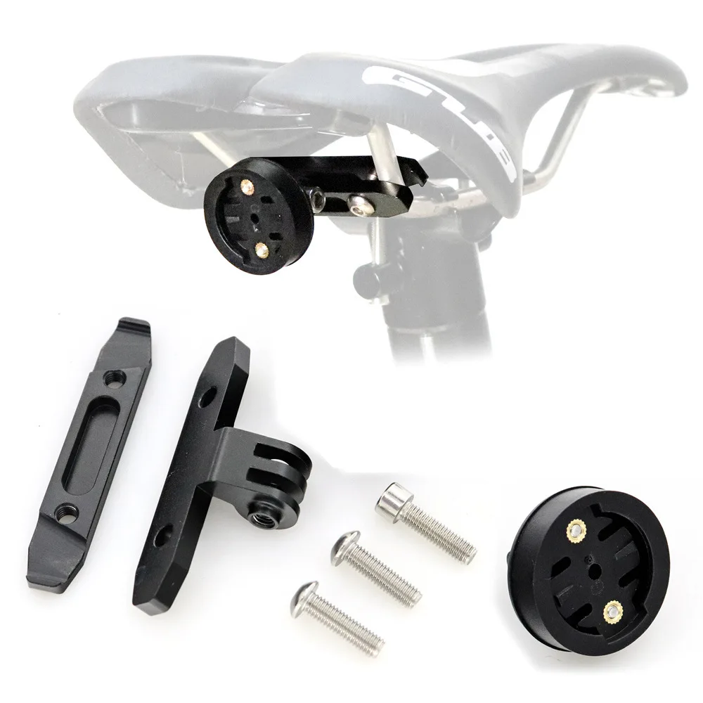 

Bicycle Saddle Computer Mount For Gopro Hero6/5/4/3 Camera Mount Support Under Bike Seat Clamp Mount Bracket Cycling Accessories