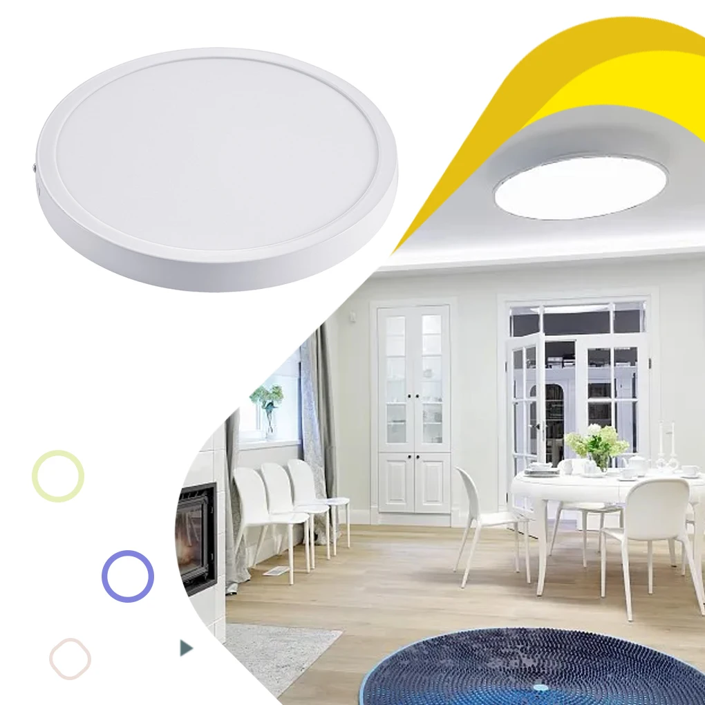 

Plastic Stylish Elegant Modern Ceiling Lamp - Materials Wide Application Universal Decorative 6w white light 110mm